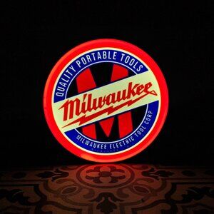 Milwaukee Tools LED Lightbox Sign